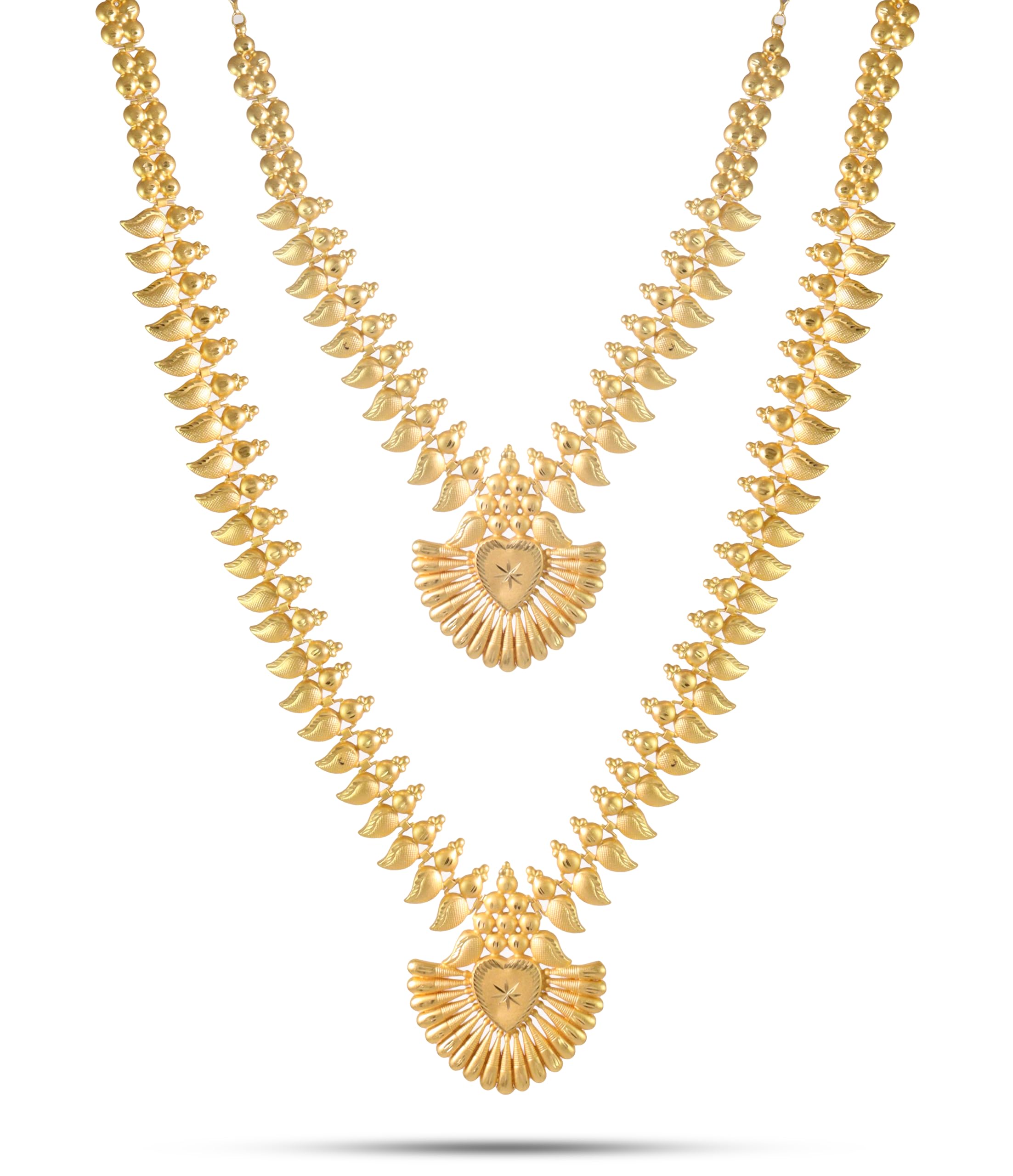 CUTE GOLD One Gram Forming Gold Plated Traditional South Indian Fashion Jewellery Long Haram Set for Women & Girls(HS-018) (B0DFCB1DQF) Amazon Price History, Amazon Price Tracker