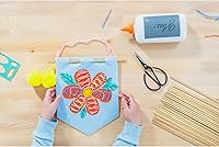 Vista 5 de Varillas de madera redondas de 1/4 x 17.5 pulgadas, sin terminar, para bricolaje, piruletas, soporte para pasteles, 50