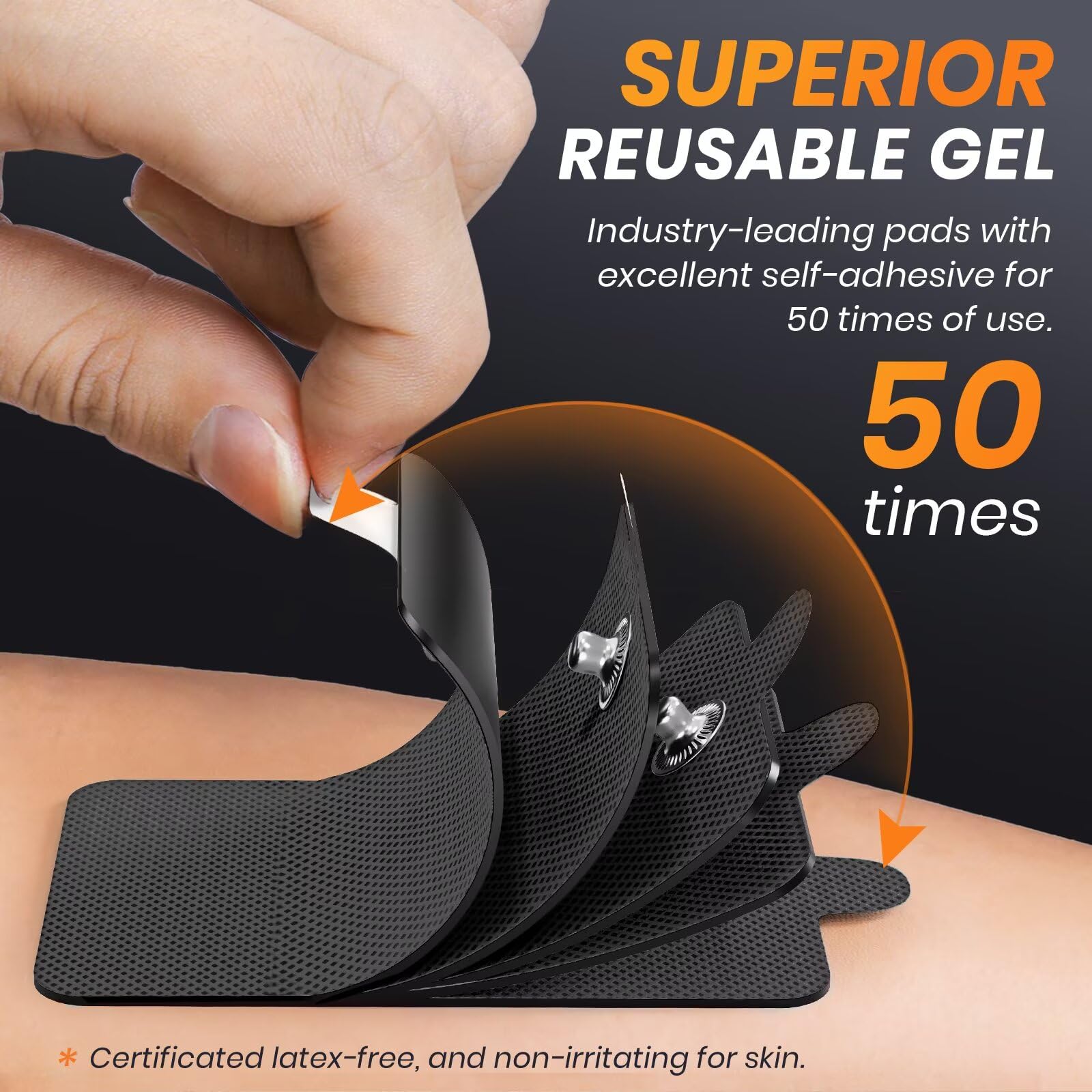 AVCOO 3-in-1 TENS Unit Muscle Stimulator for Pain Relief, 24 Modes, EVA Bag — Amazon image 7