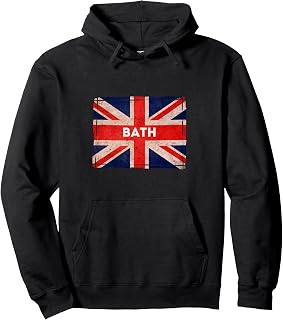 Bath Flag Roman Rugby University Supporters Pullover Hoodie