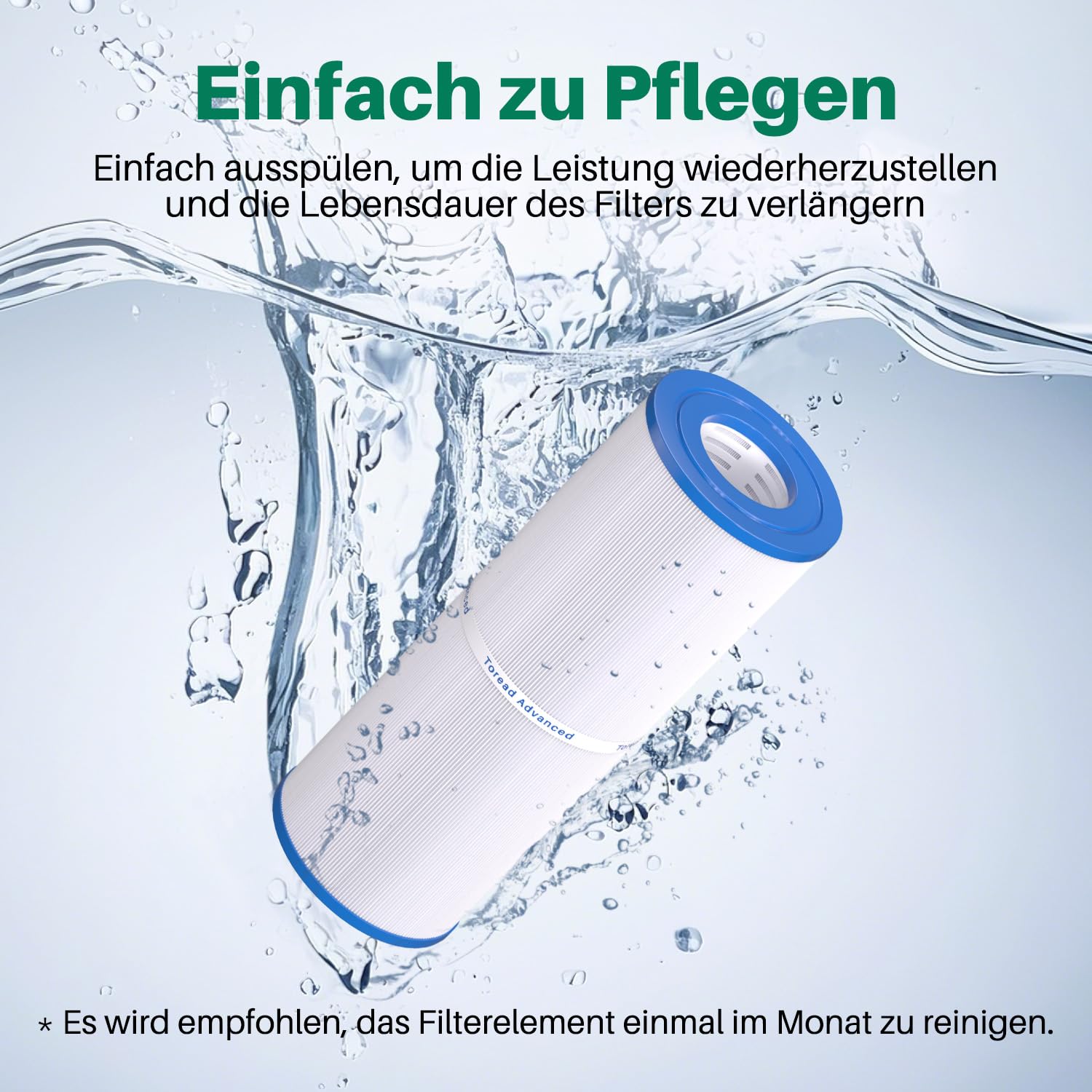 TOREAD PRB50-IN Spa Filter Ersatz für Pleatco PRB50-IN, C-4950, 2 Stück