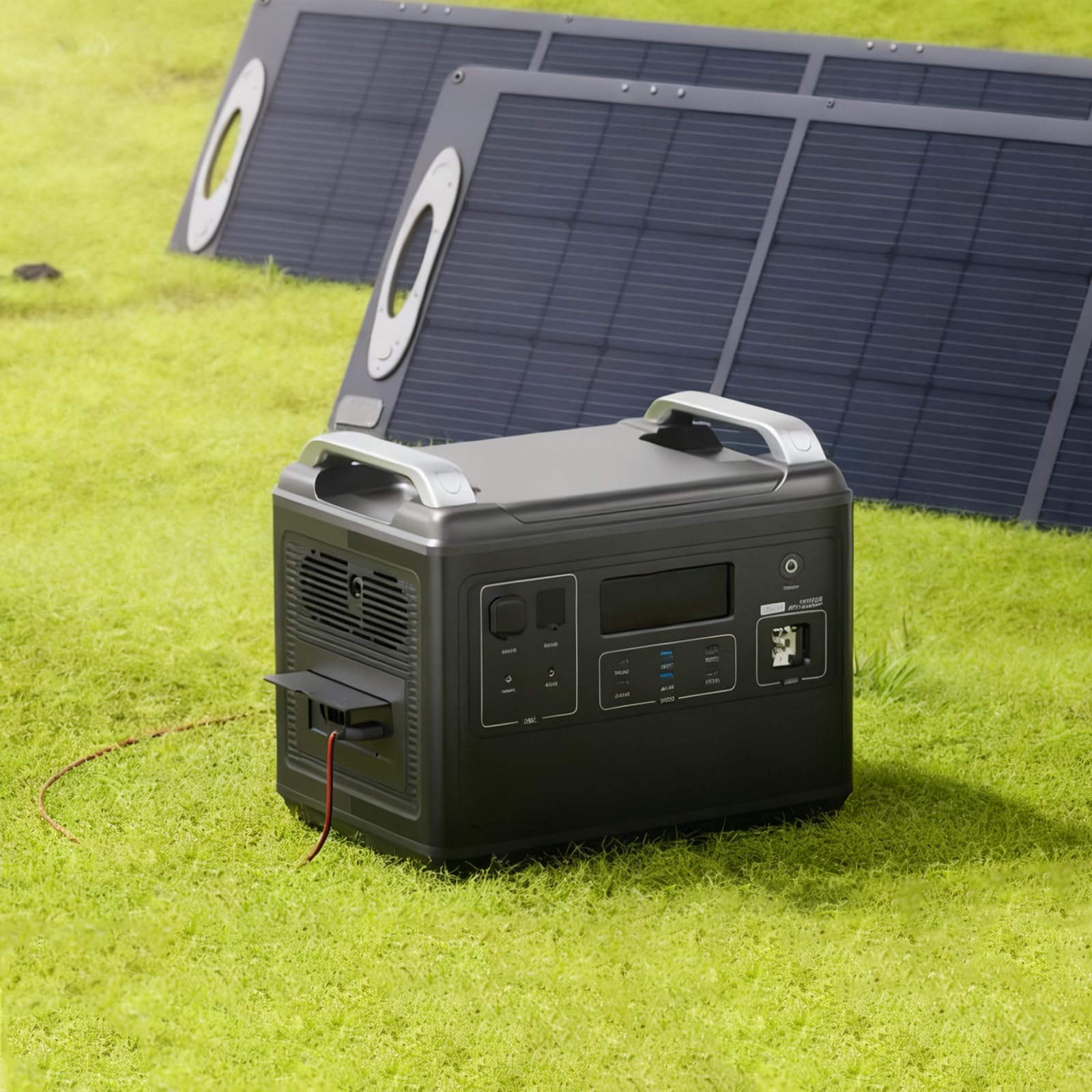 Rierousy Cavo di ricarica solare 7 in 1 con Anderson, XT60, DC7909, DC6530, DC35135, DC5521, DC8020, lunghezza 1,2 m, compatibile con pannello solare, Powerstation, generatore solare