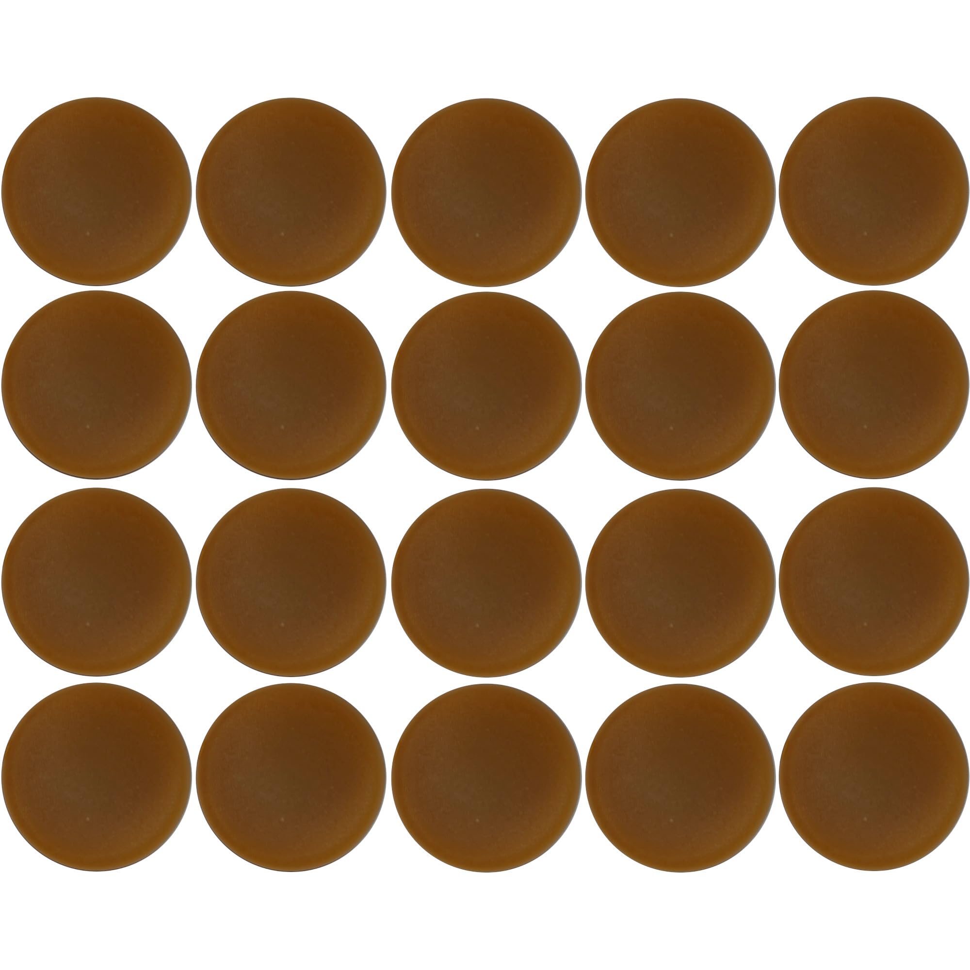 cyclingcolors 20 x Cover Caps for Torx T25 Screws Screw Cover Screw Caps Decorative Caps Plastic Rustic Oak (Dub Rustic)