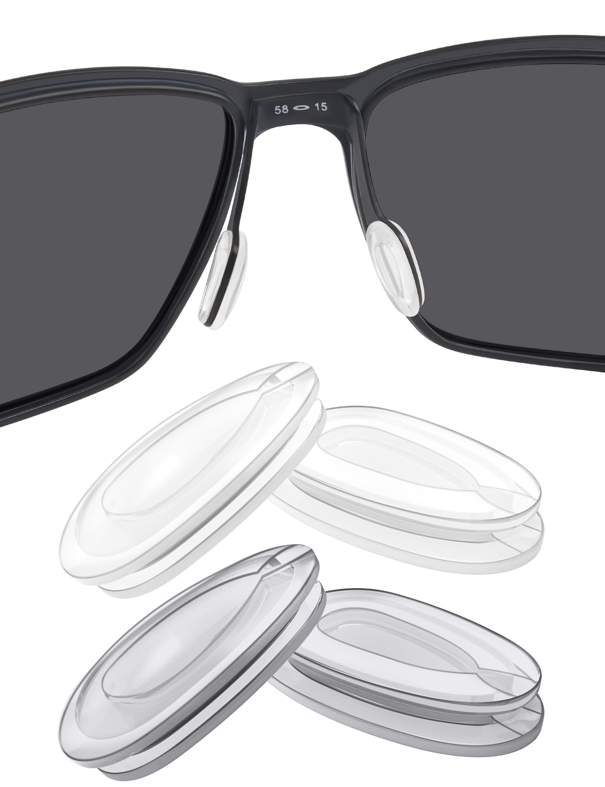 BLAZERBUCK Replacement Nose Piece Nose Pads for Oakley Holbrook Metal OO4123 Sunglass