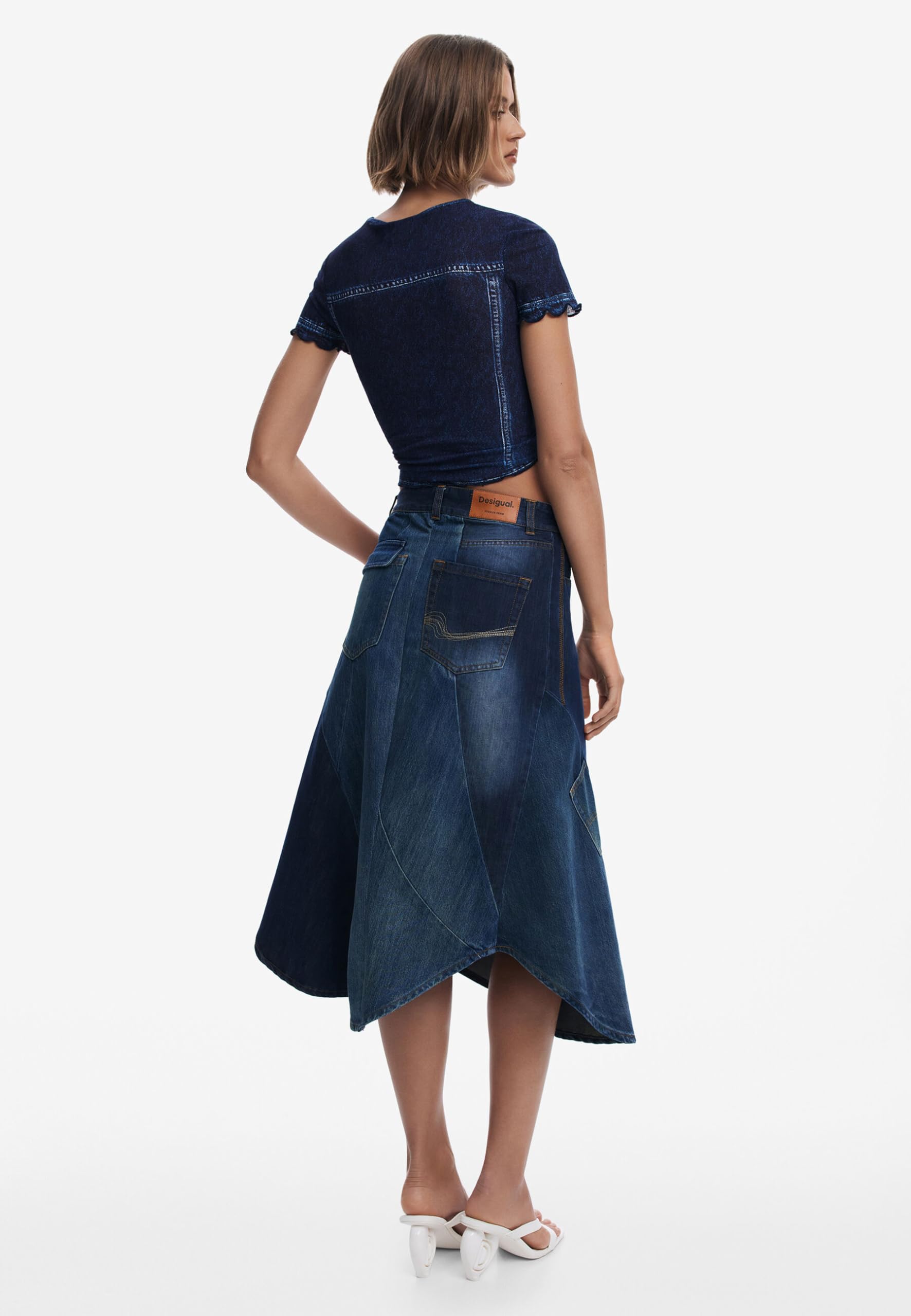 Desigual Damen 25swfdx0 Rock (1er Pack)