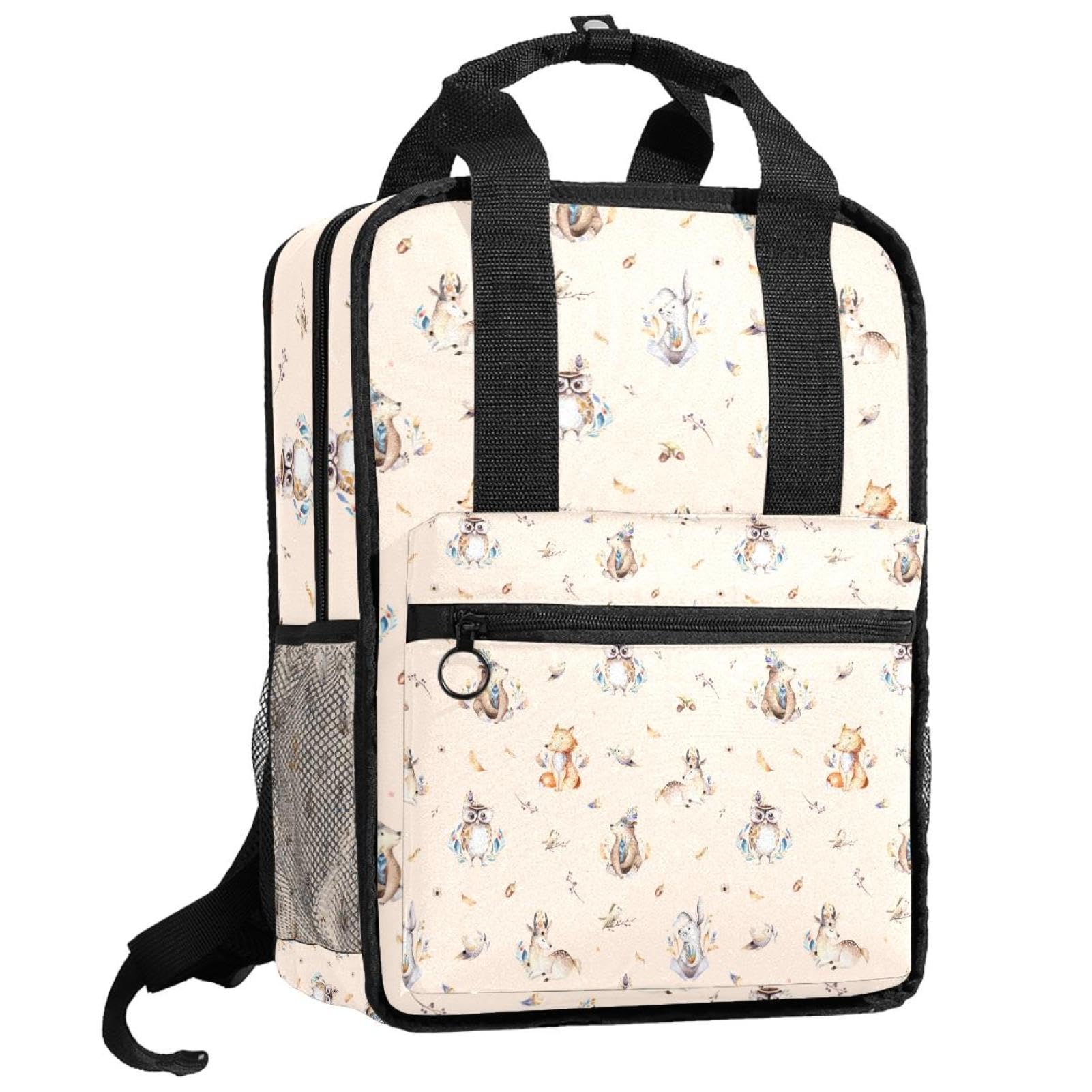 Sac à dos garçons multicolore animaux de la forêt 35.5 cm - 8