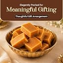 ASHA SWEETS Rakhi Celebration Combo Pack with Mysore Pak (250gm), 1 Handmade Rakhi & Wish Card Set for Gifting to Brother & Sister |Premium Raksha Bandhan Festive Gift Box for Family & Friends & Pets gallery image