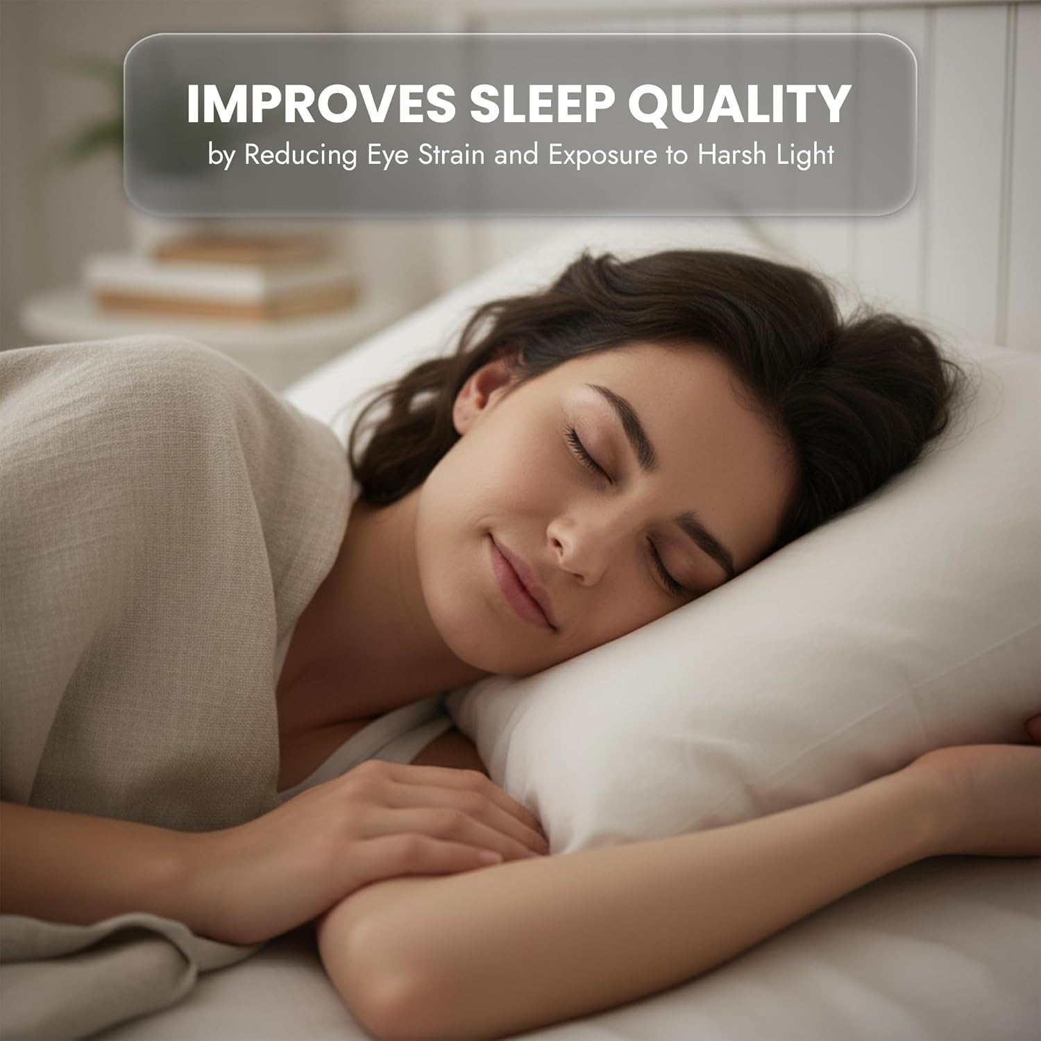 Luminere 99.9% Blue Light Blocking Glasses Anti Blue Light Men & Women, Eye Strain Relief Sleep