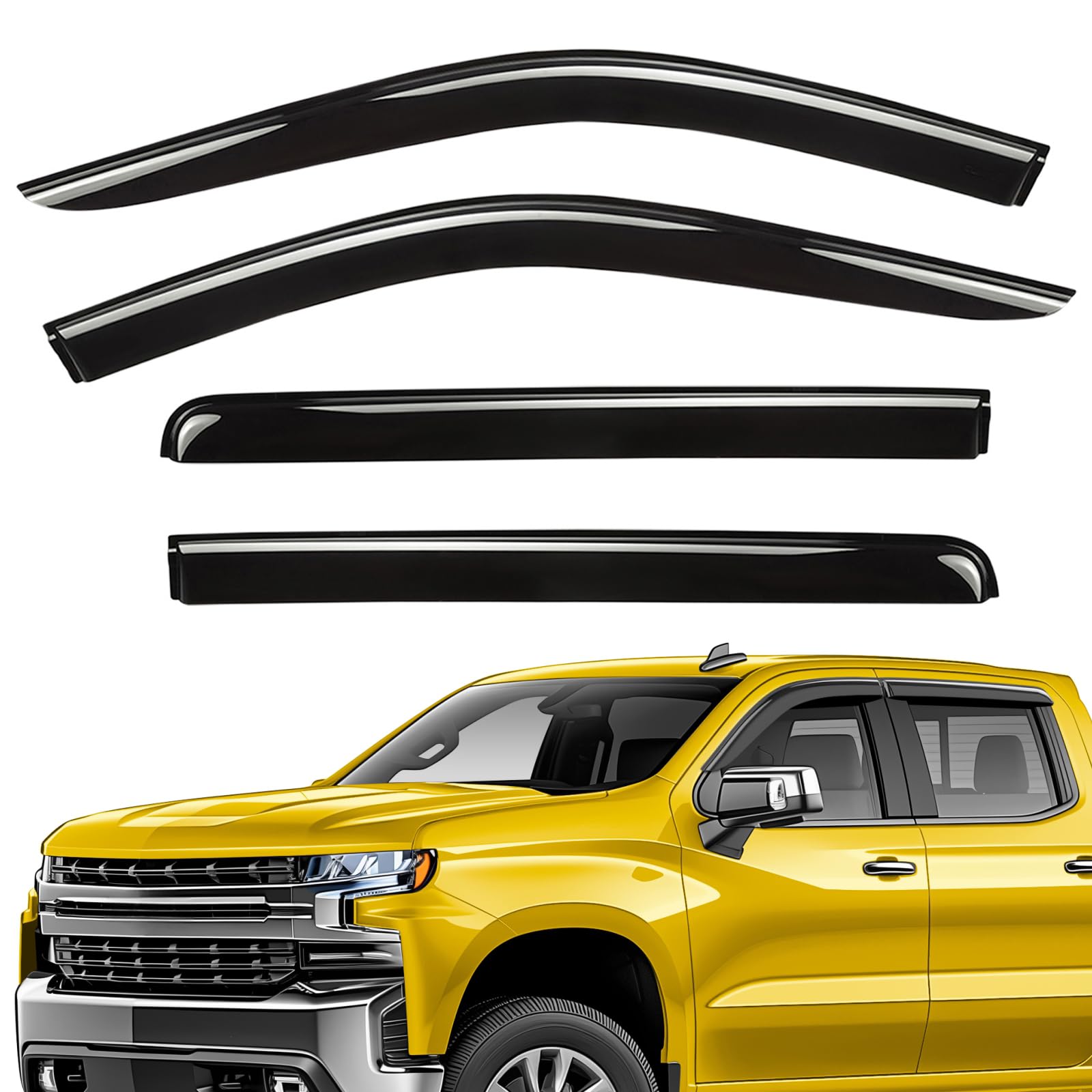 AEROGUYS AG0798 Window Deflectors