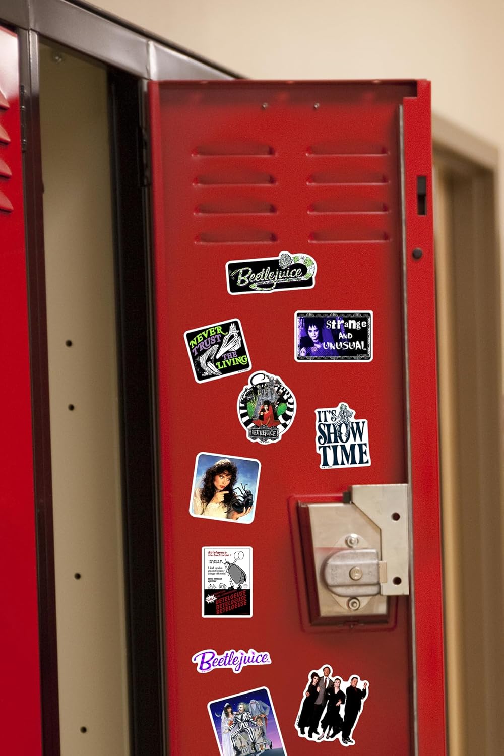 Beetlejuice Variety 100ct Vinyl Large Deluxe Stickers Pack – Die Cut Decals for Laptop, Water Bottle, Scrapbooking, Tablet, Indoor/Outdoor - Image 6