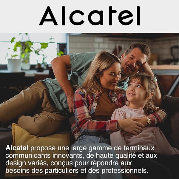 ALCATEL F530 Voice Duo - Téléphone Fixe Sans Fil DECT Avec Répondeur - Grand Écran Rétroéclairé - Mains Libres - Fonction Blocage Des Appels - 2 Touches De Mémoires Directes - 2 Combinés - Noir - 5