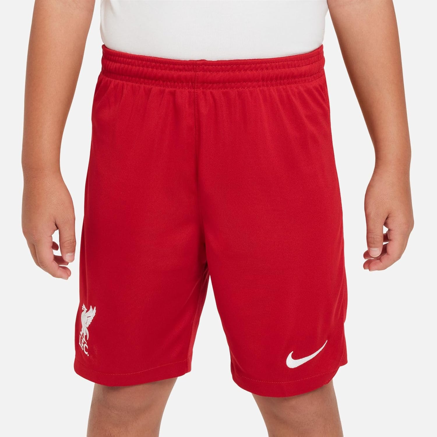 Nike 2023-2024 Liverpool Home Shorts (Red) - Kids