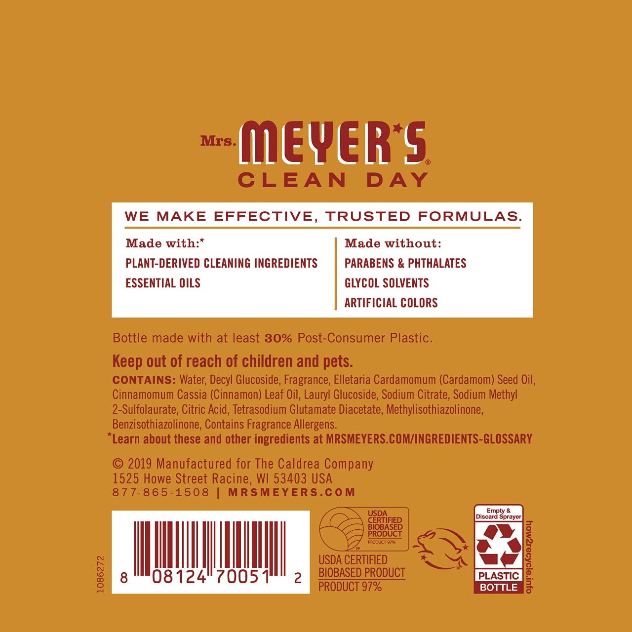 Mrs. Meyers Clean Day Apple Cider Kitchen Basics Set by Mrs. Meyers: Posters & Prints