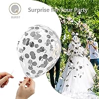 Vista 205 de Bezente Globos de látex verde lima para fiesta, paquete de 100 globos de color verde claro de 12 pulgadas, globos redondos de helio verde fruta