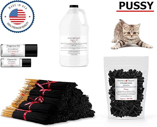 Miniatura 6 de Conos de incienso TOPFLOW de carbón de coño de 1 pulgada (45-50)