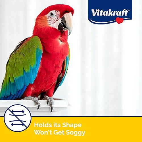 Miniatura 5 de Vitakraft Forros para jaulas para pájaros, para jaulas de loros, periquitos, conuros y cacatúas, color blanco, 20 x 18 pulgadas, 7 unidades, forro