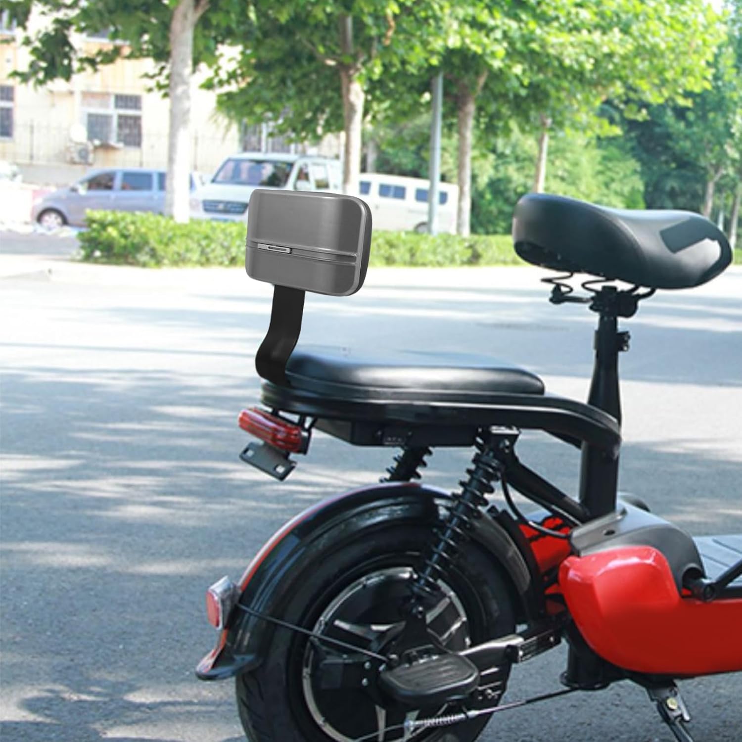 BESPORTBLE Electric Vehicle Backrest Convenient Backrest Replacement Back Cushion Bike Backrest Bike Seat Cushion