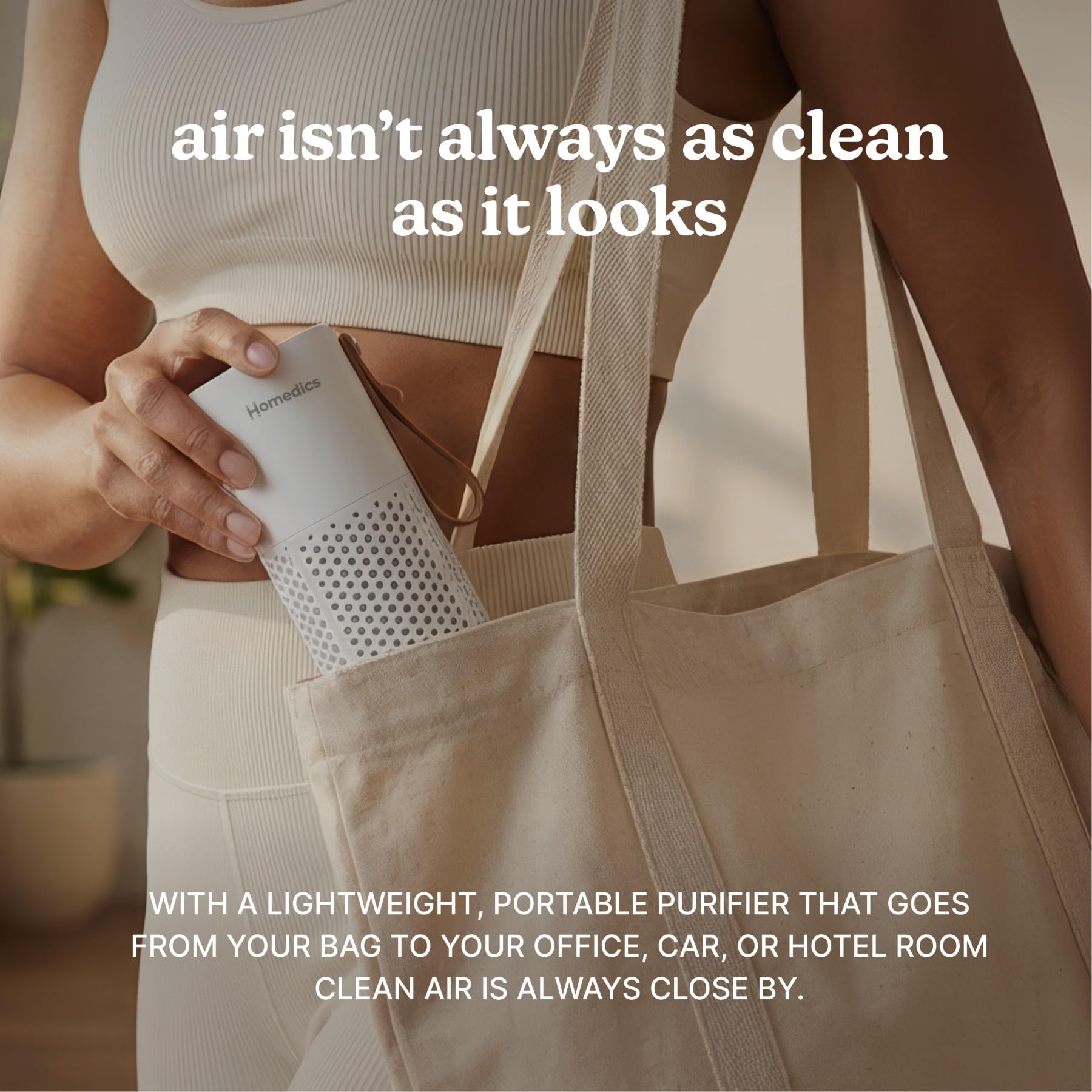 Homedics Personal Air Purifier with HEPA-Type Filter & Activated Carbon view 5