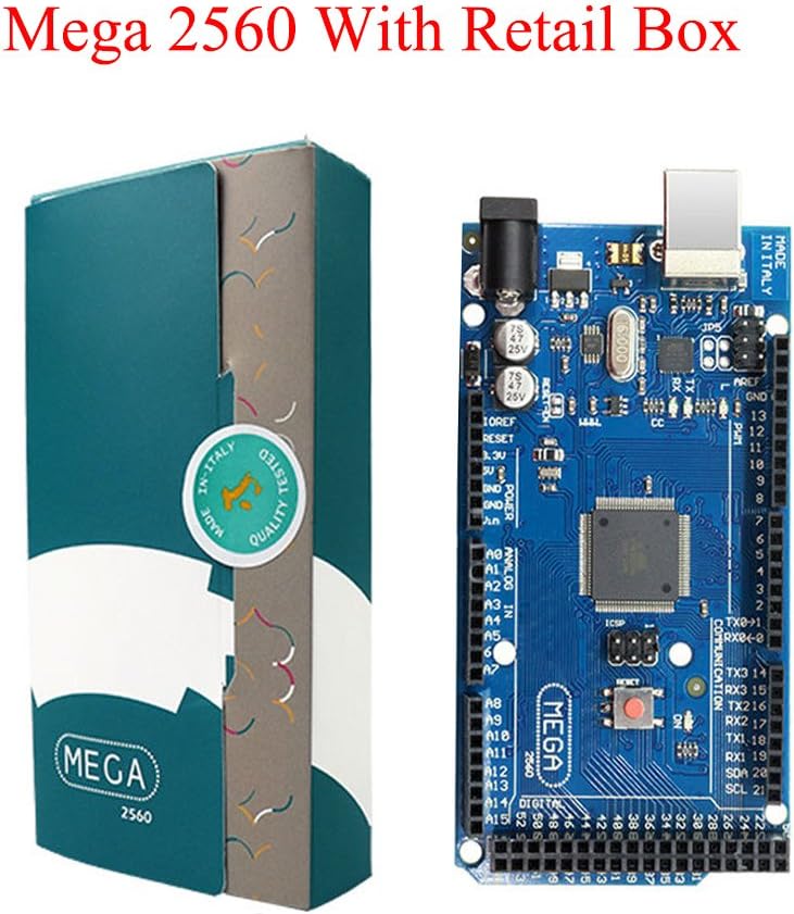3 D INKJET Mega 2560 R3 Board 2012 Offcial Version with ATMega 2560 ATMega16U2 Chip for Arduino Integrated Driver