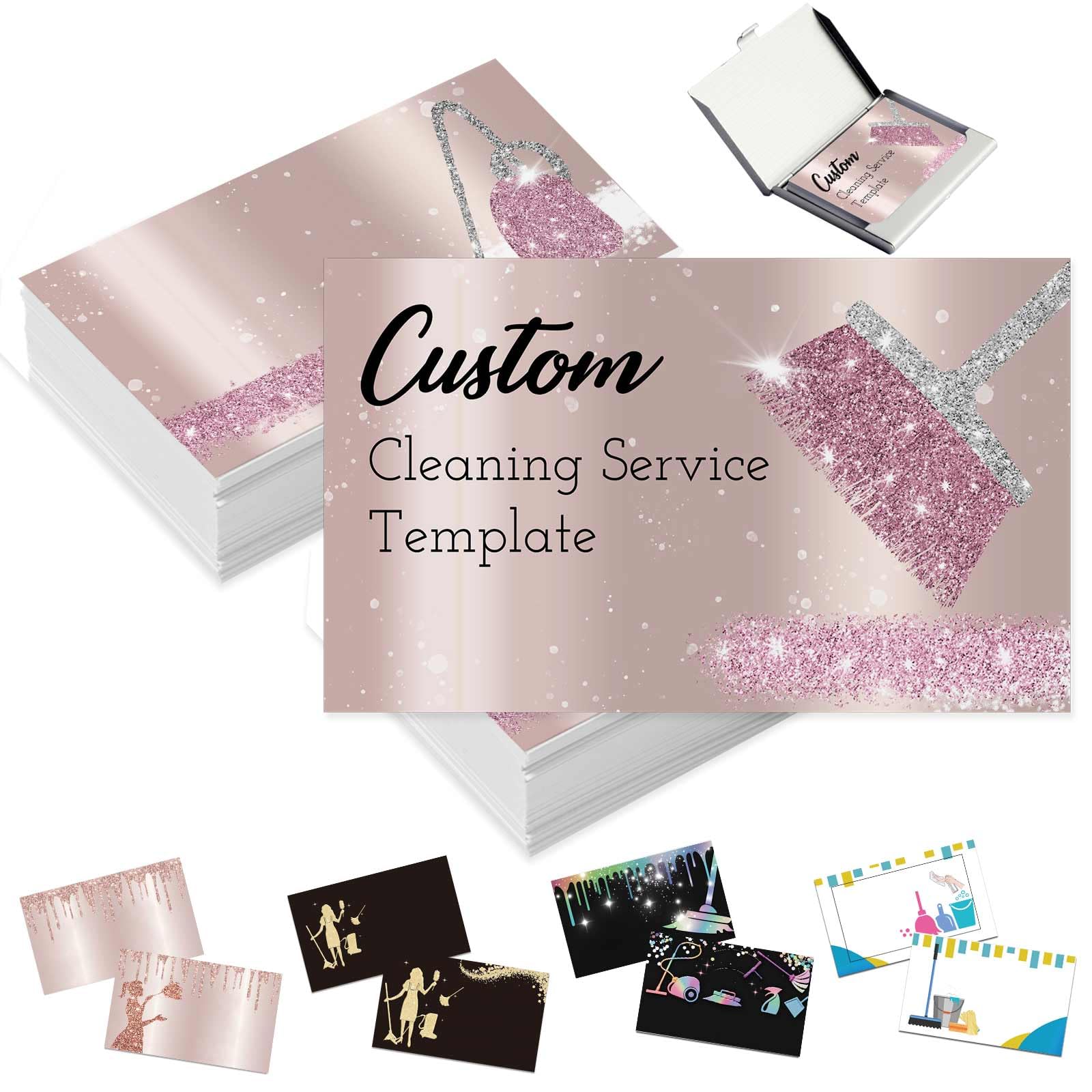 Custom Business Cards Personalized Business Cards with Photo for Small Business Customized with Logo Text 1000 500 200 100 Double Sided Printable