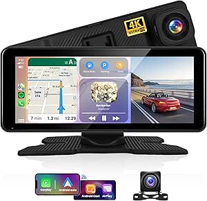 Draadloze Carplay Draagbare autoradio met 4K frontcamera, 6,86 inch Draadloze Carplay Draagbare autoradio met 4K frontcamera, 6,86 inch