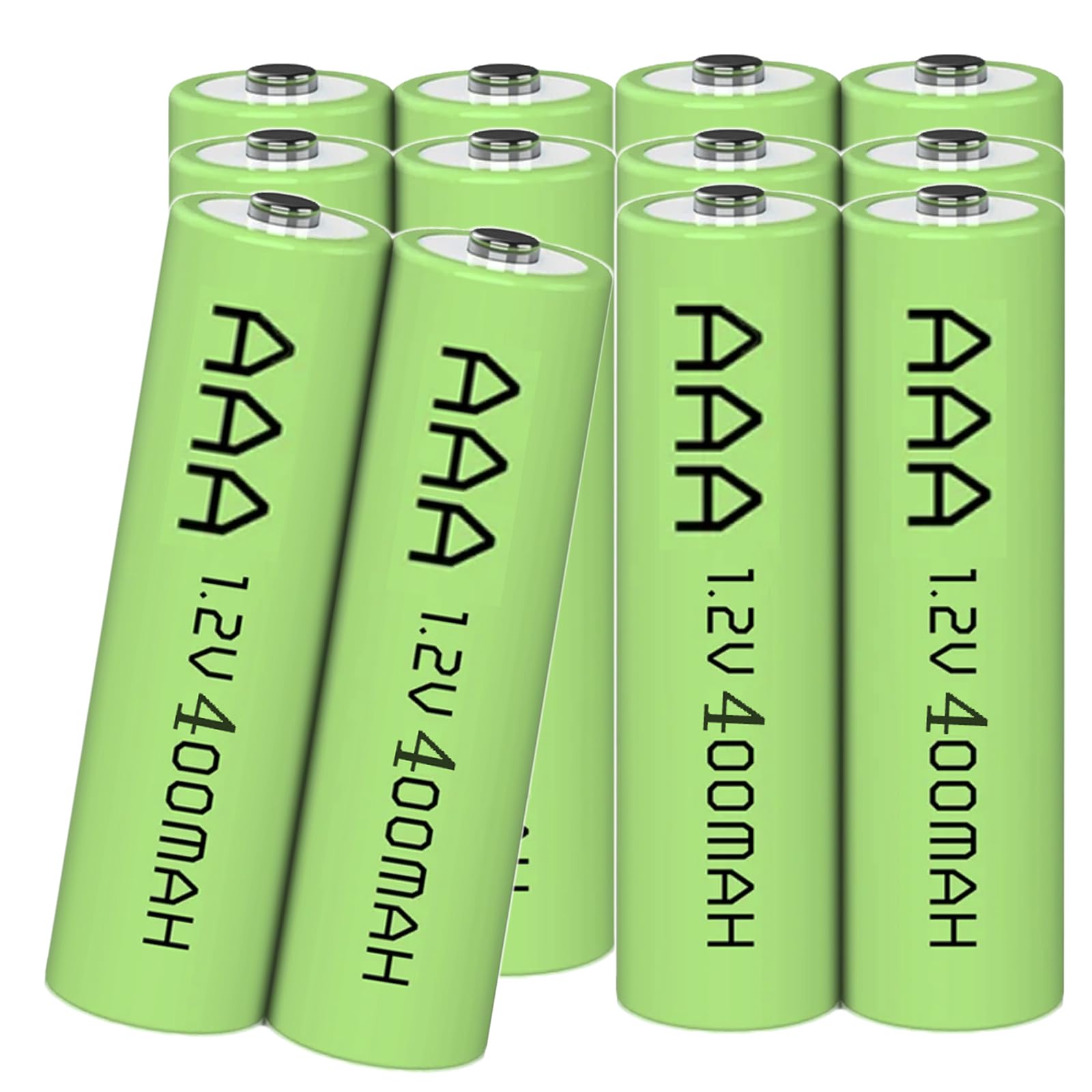 Amazon.com: Betmaxful 12 Packs 1.2V AAA 400mAh Ni-MH Rechargable