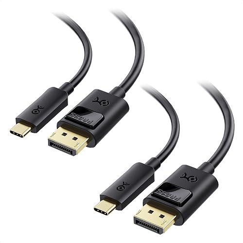 Cable Matters 2-Pack 8K USB C to DisplayPort Cable 1.8 m(…