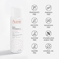 Vista 7 de Avène Thermal Spring Water, Soothing Calming Facial Mist Spray for Sensitive Skin, Soothes, Softens + Calms Skin, Formulated with Mineral &