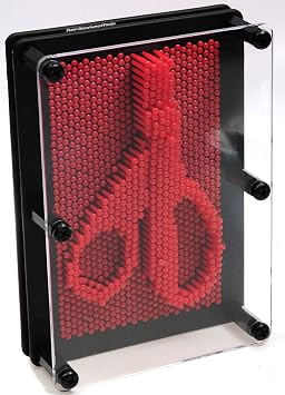 Large Pin Prints _ Pin Art _ Image Captor - Red