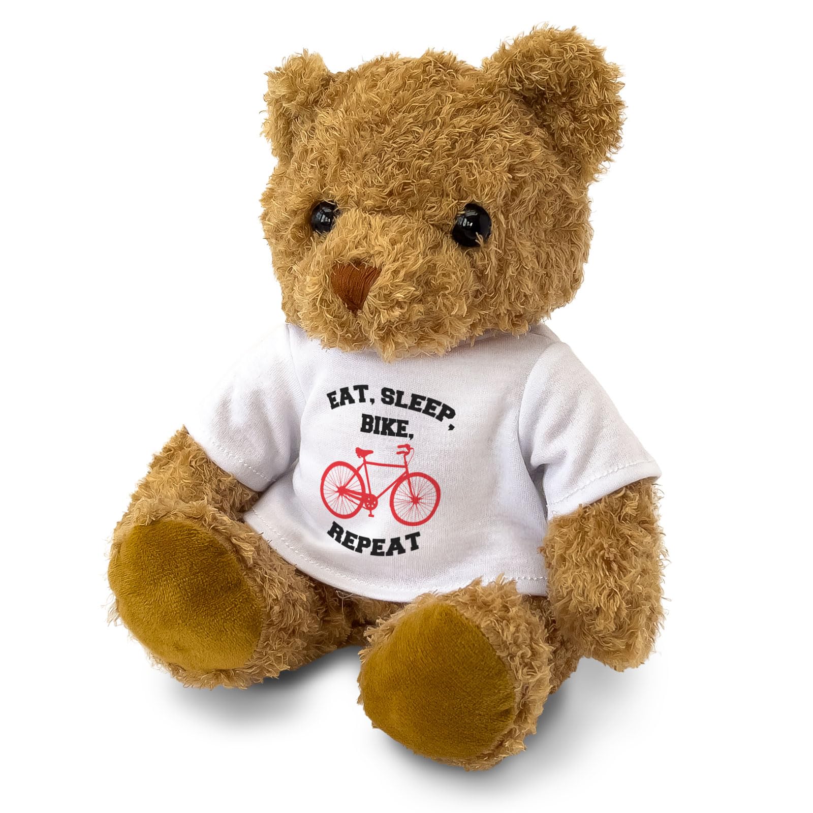 EAT SLEEP BIKE REPEAT - Teddy Bear - Cute Soft Cuddly Adorable - Gift Present - Image 2