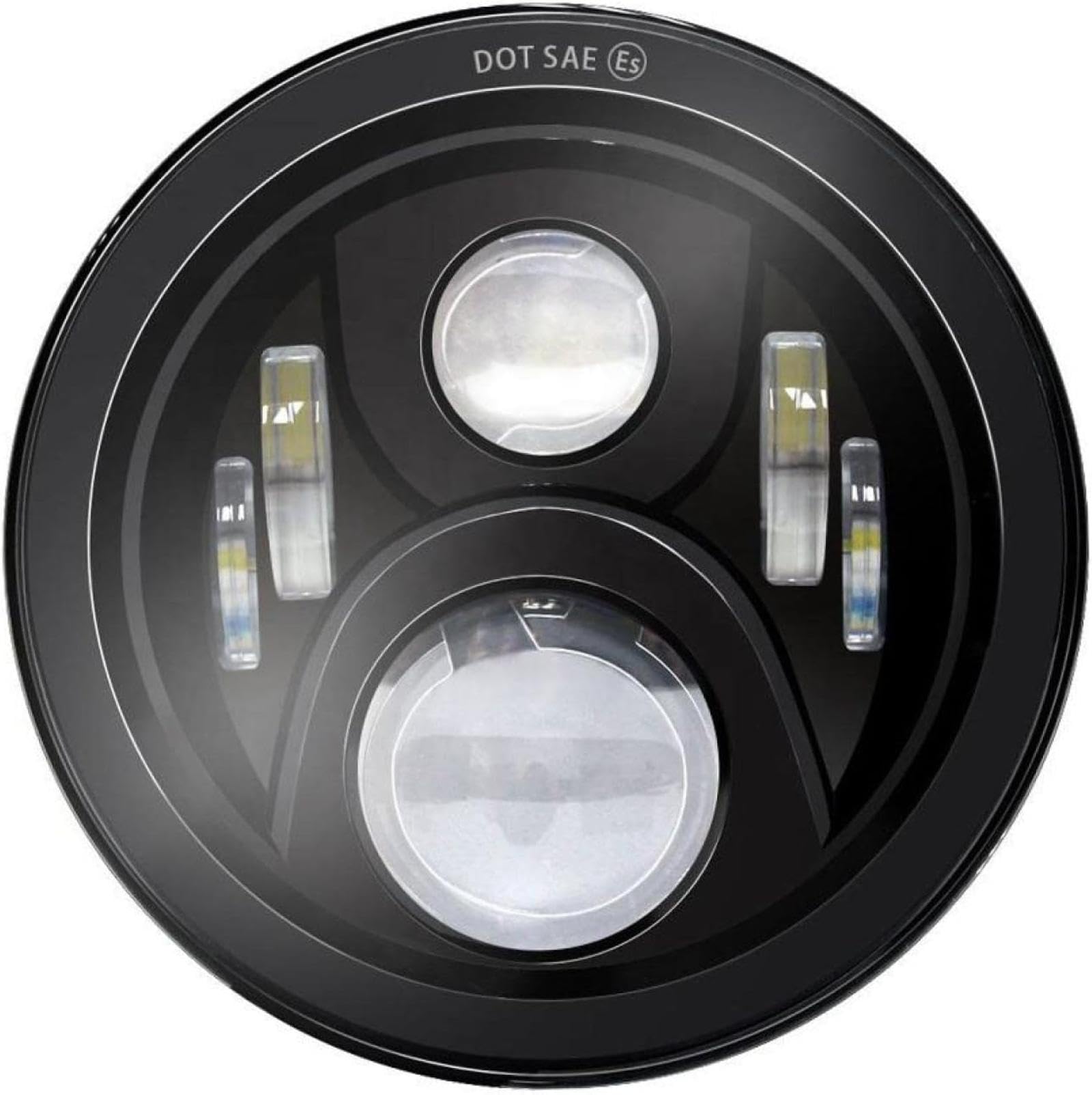 LEDヘッドライト DOT SAE認証 Amazon.co.jp: バイクヘッドライト DOT SAE Eマーク認定LEDヘッド