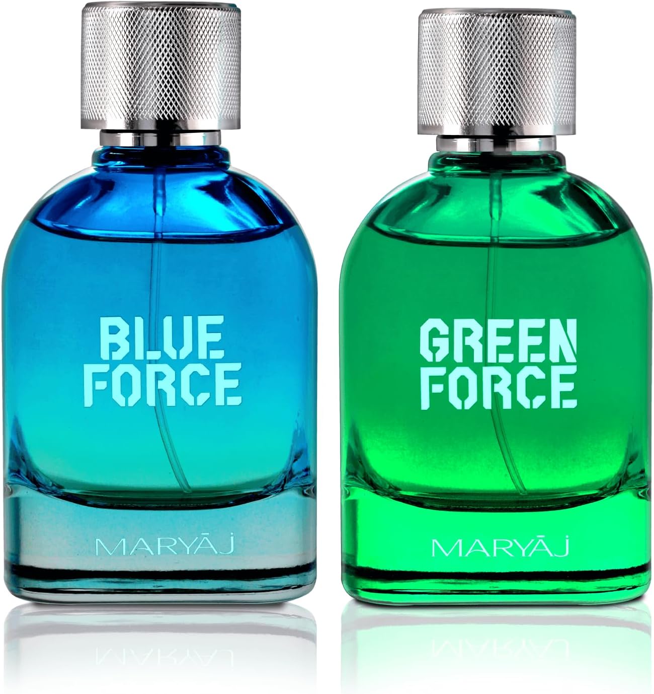 Maryaj Blue Force & Green Force 2 Pieces Perfume Gift Set for Mens