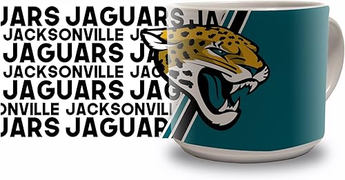 Miniatura 20 de Taza de café de cerámica Rico Industries NFL Football de 14 onzas, taza de cerámica de color del
