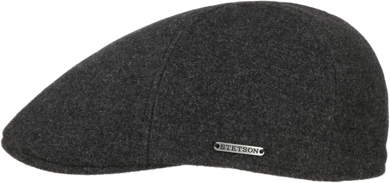 Stetson Texas Wool Gatsby Cap Men 100% Cotton Lining Cashmere Wool Autumn Winter