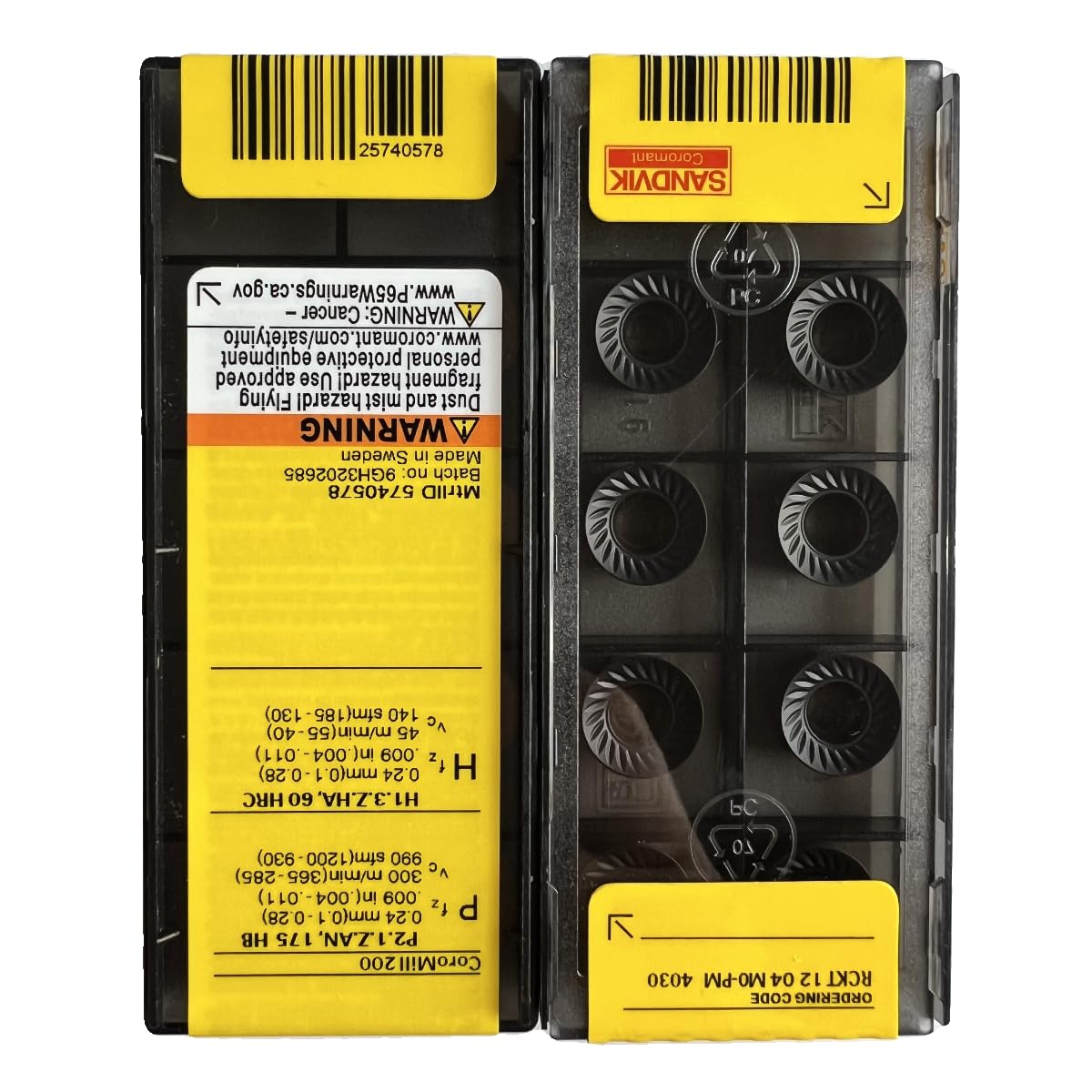 RCKT1204M0-PM 4030 Carbide Blades Pack of 10