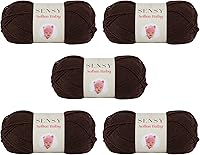 Vista 41 de Sensy Softee Hilo para Bebé, 3.5 oz, 275 yardas, Gauge 3 Light (Almendra)