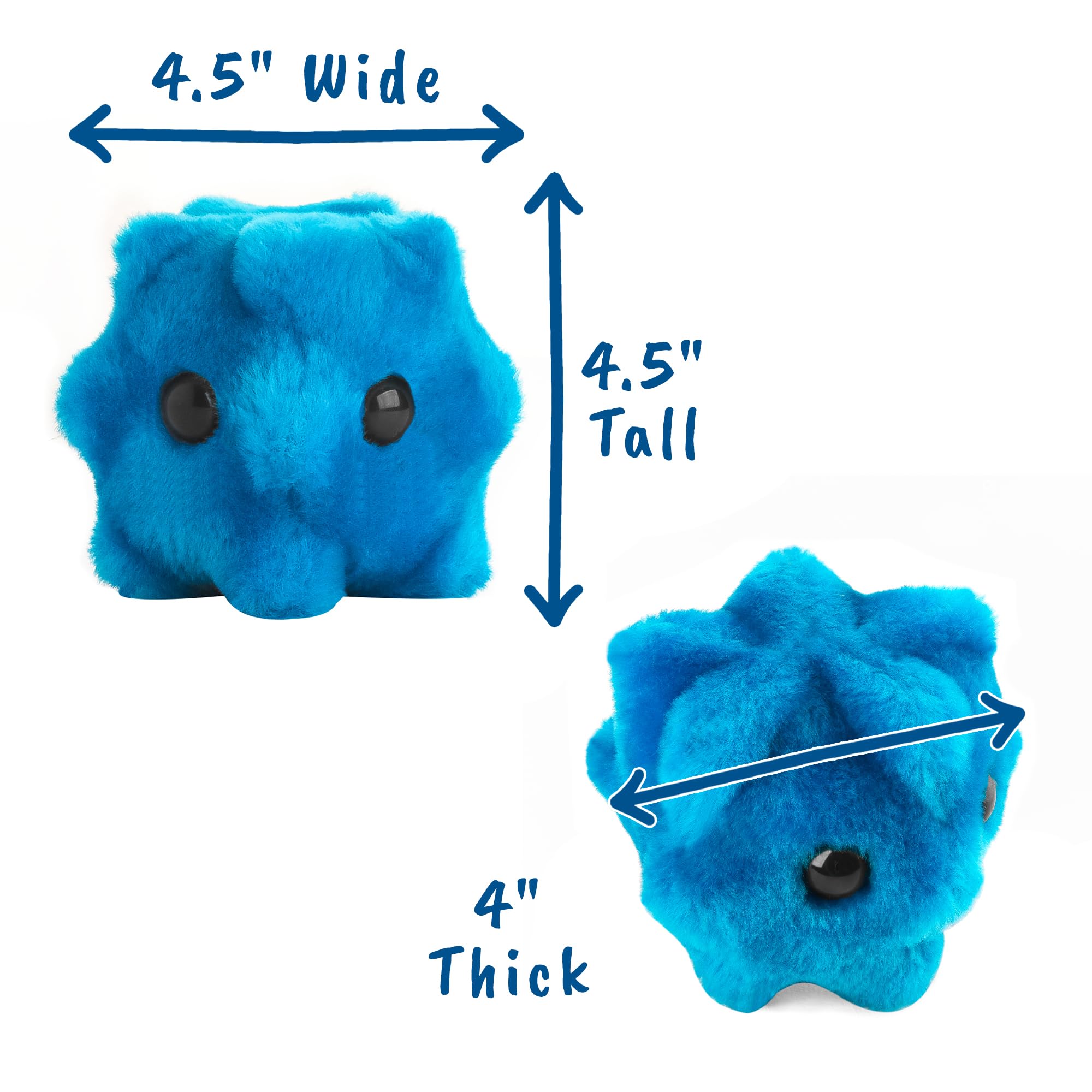 Amazon.com: GIANTmicrobes Common Cold Plush, Pediatrician Gifts