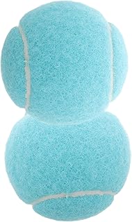 Milisten 2piezas Balones De Tenis Azules Alta Elasticidad para Entrenamiento y Ejercicio para Principiantes La Cancha