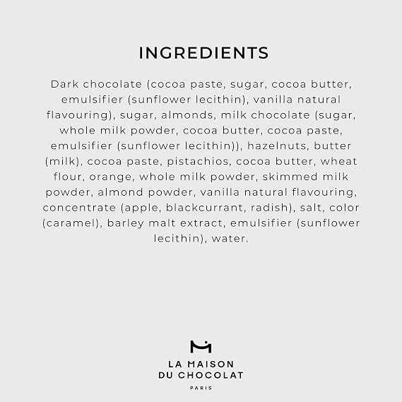 LA MAISON DU CHOCOLAT Pralines Gift Box | Gourmet Milk and Dark French Chocolate Gift Box (6 Pieces)