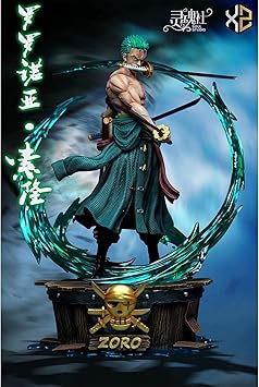Amazon One Piece ワンピース 1 4 1 6 ロロノア ゾロ Roronoa Zoro 塗装済み 完成品フィギュア Pvc Abs製 1 4 55cm 42cm 40cm フィギュア ドール 通販