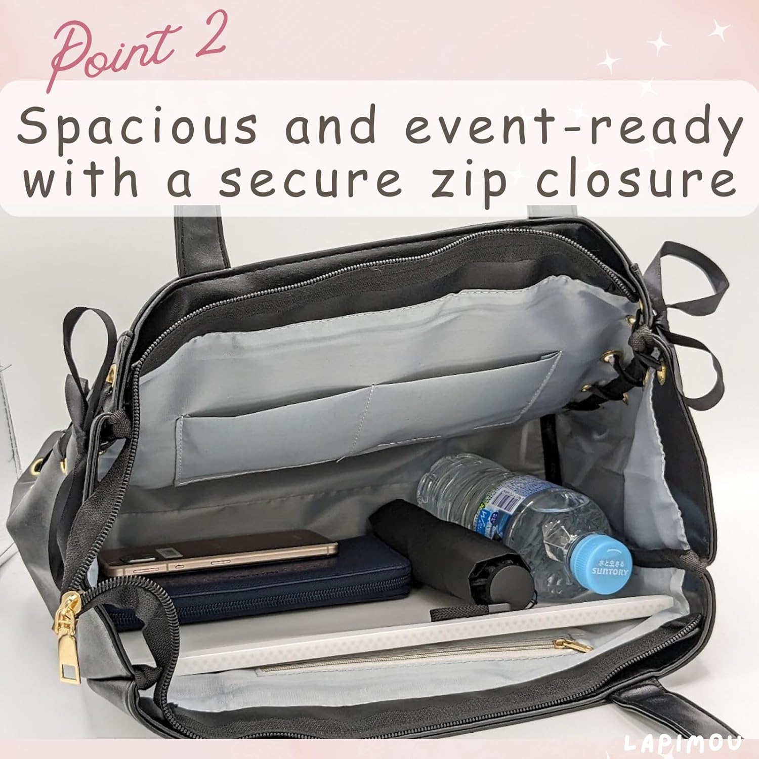 Ita Bag Kawaii Cute Tote Bag Handbags Pin Display Bags with Insert Cutecore Kawaiicore Purse Anime - Image 4