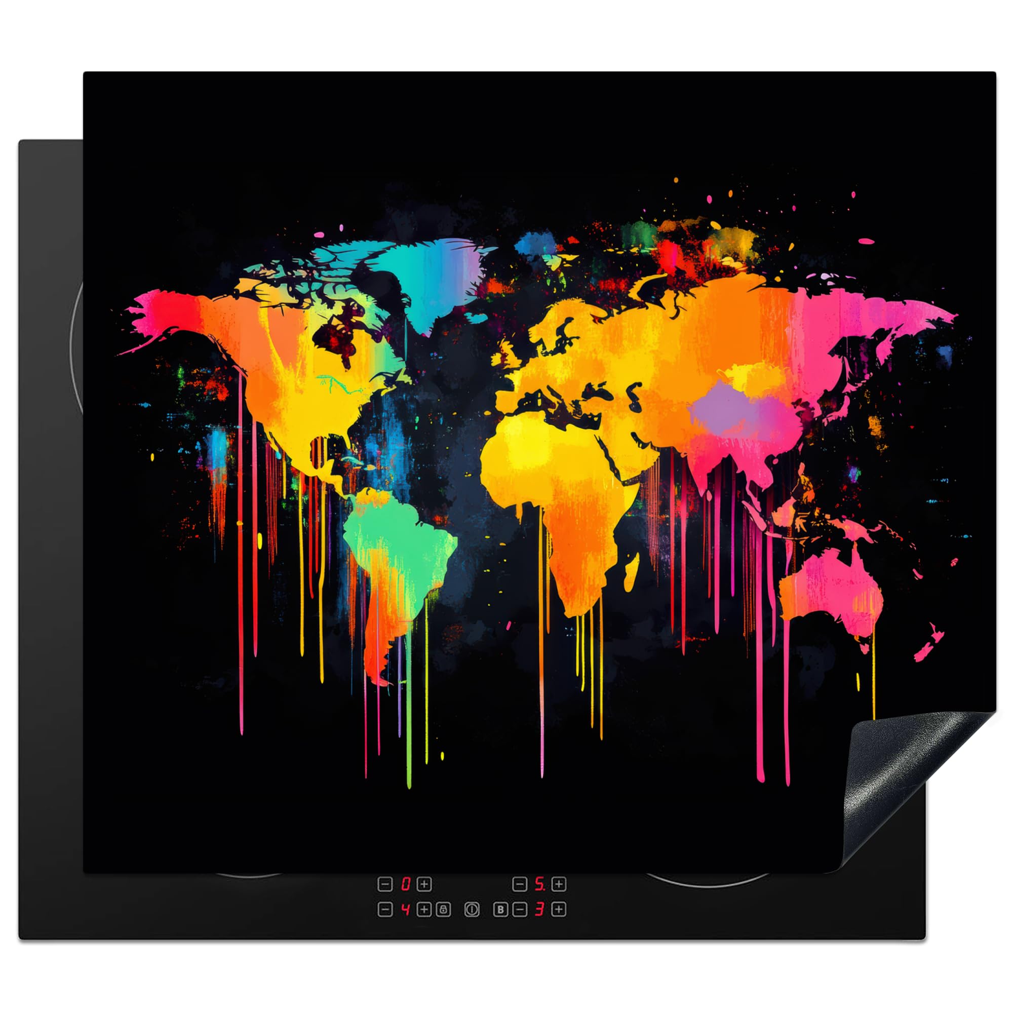 KitchenYeah© Induction Hob Cover Protector Mat Kitchen Universal Ceramic