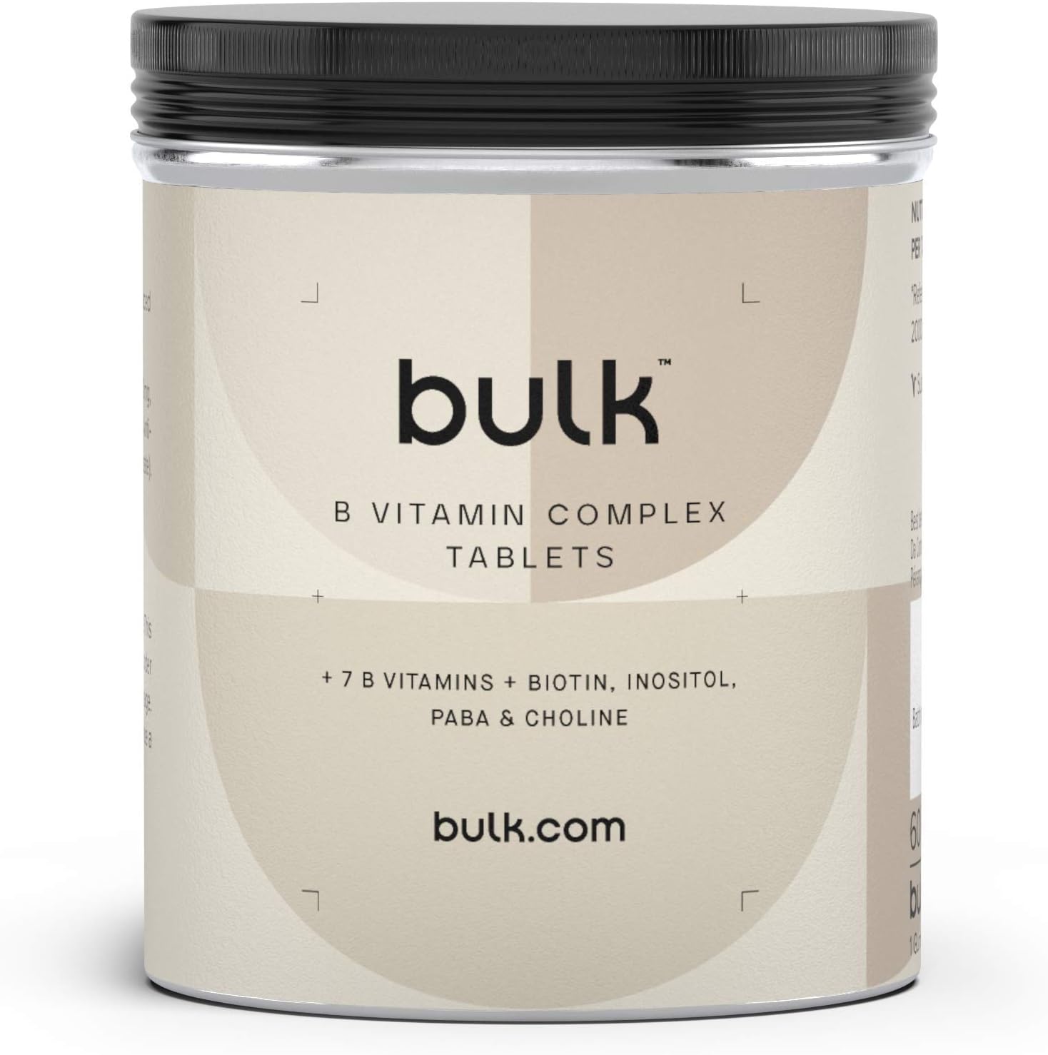 B Vitamin Complex Tablets, Pack of 180