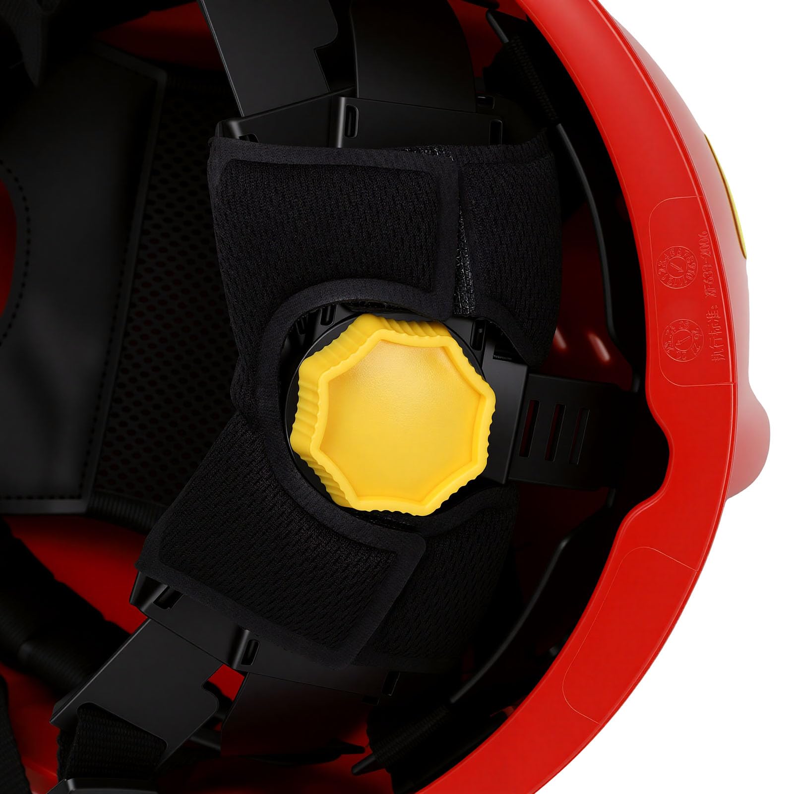 Casco de Rescate con Uso en Múltiples Escenarios, Protección contra Impactos, Visibilidad Reflectante de 360°, Ajuste Seguro y Regulable para Obras de Construcción