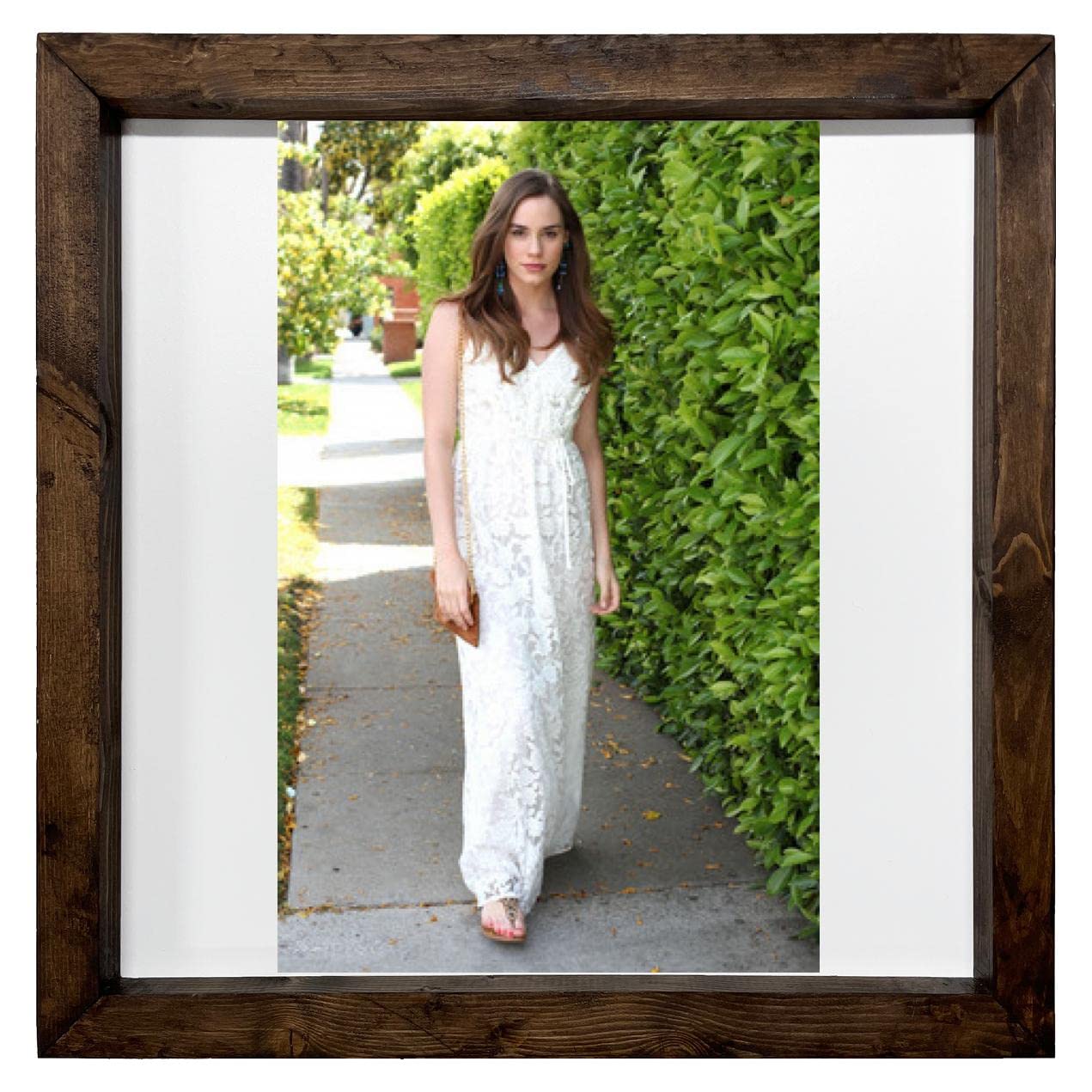 FC Carino Christa B Allen - A Nice Print with Wood Frame FCA #FCAG463676, White Background, 12X12