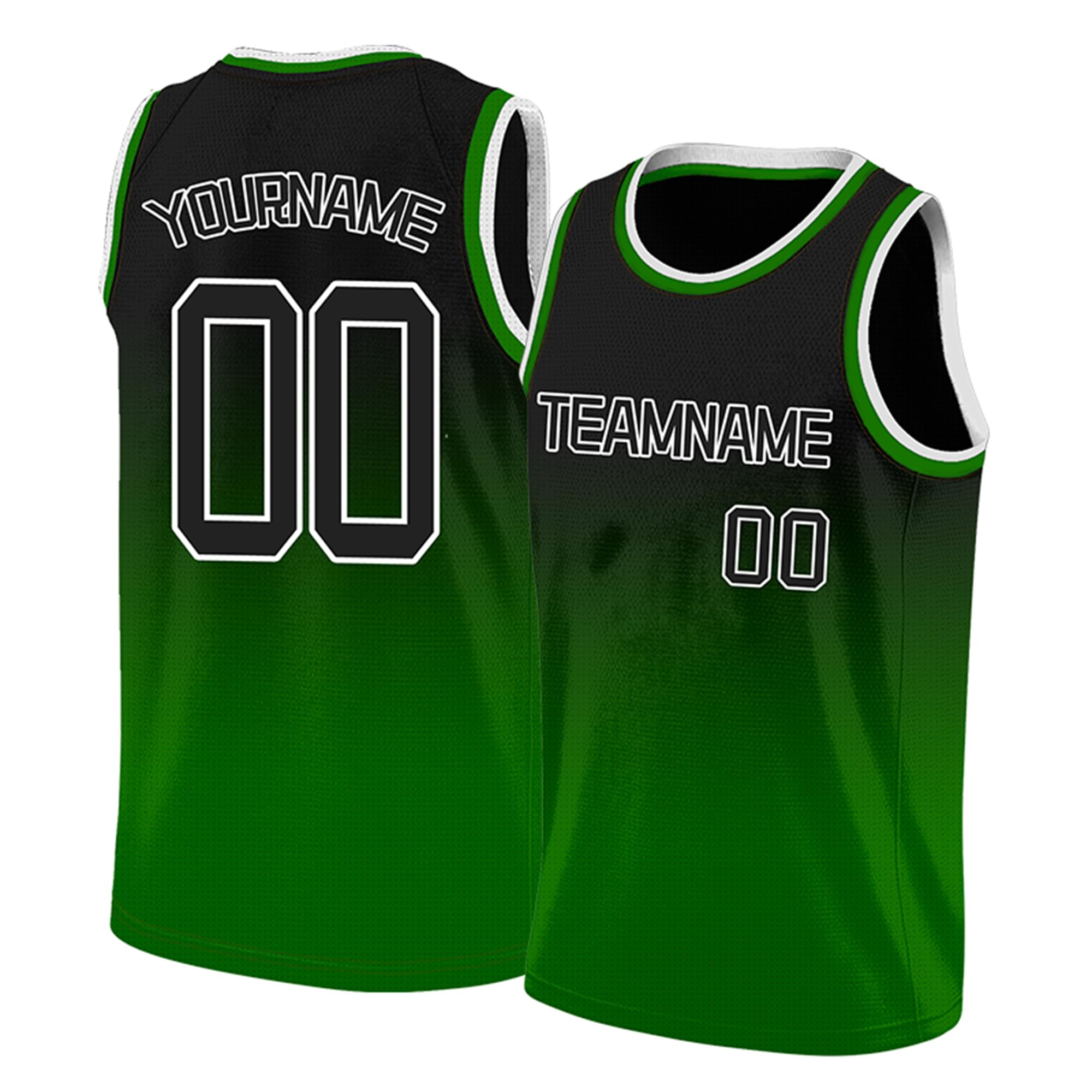 Custom Basketball Jersey - Printed or Embroidered Team Name, Number &amp; Logo, Athletic Shirt for Men, Boys &amp; Youth