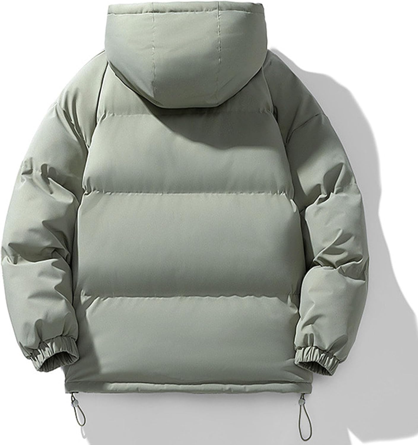 Men's Waterproof Puffer Jacket Winter Coat w/Removable Hood - Insulated Thicken Warm Parka for Ski Snowboard