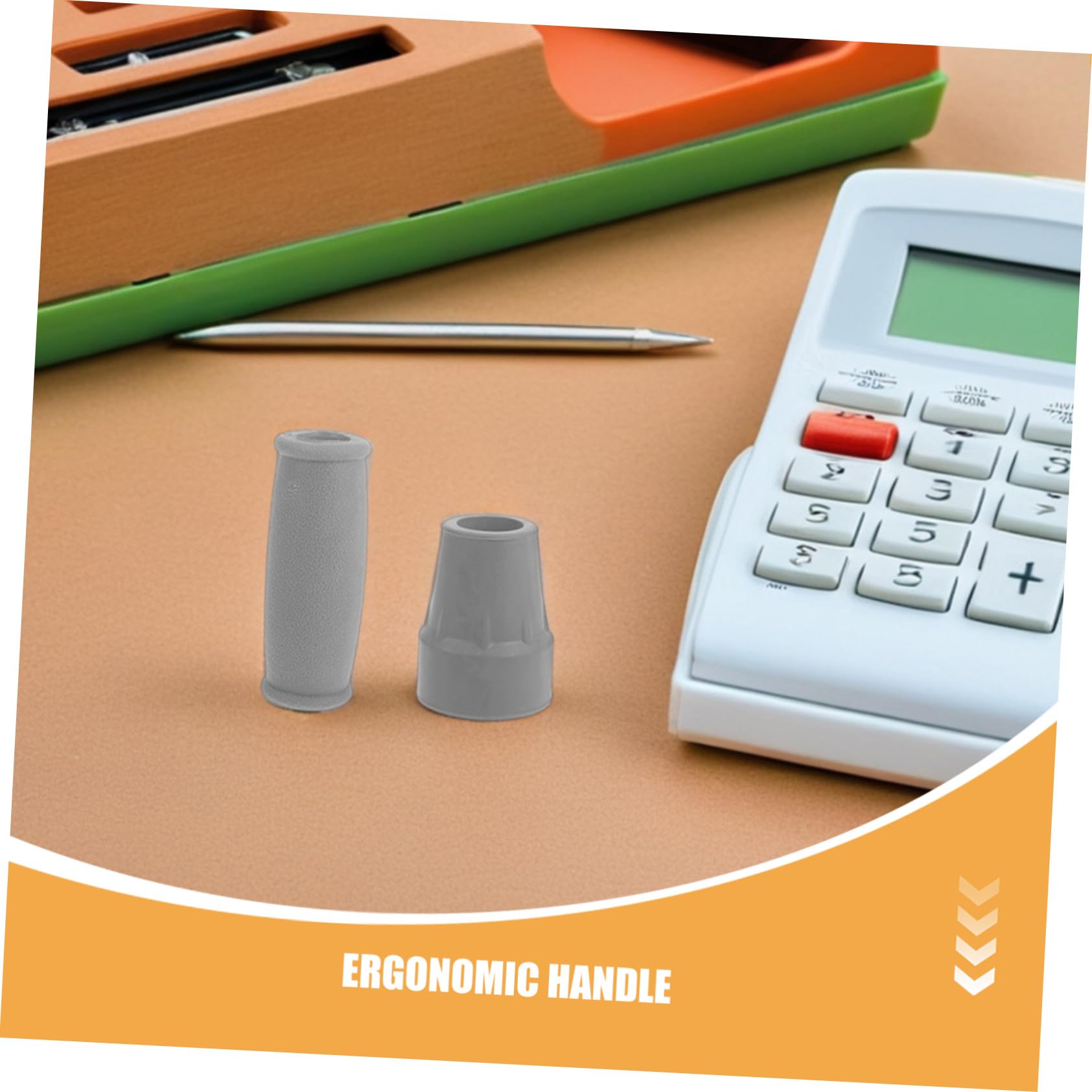 4 Juegos Kit Accesorios para Muletas Axilares con Cojines de Ergonómicos Fundas Antideslizantes para Agarres y Puntas de Caucho para Soporte Ajustable y Reemplazo Completo