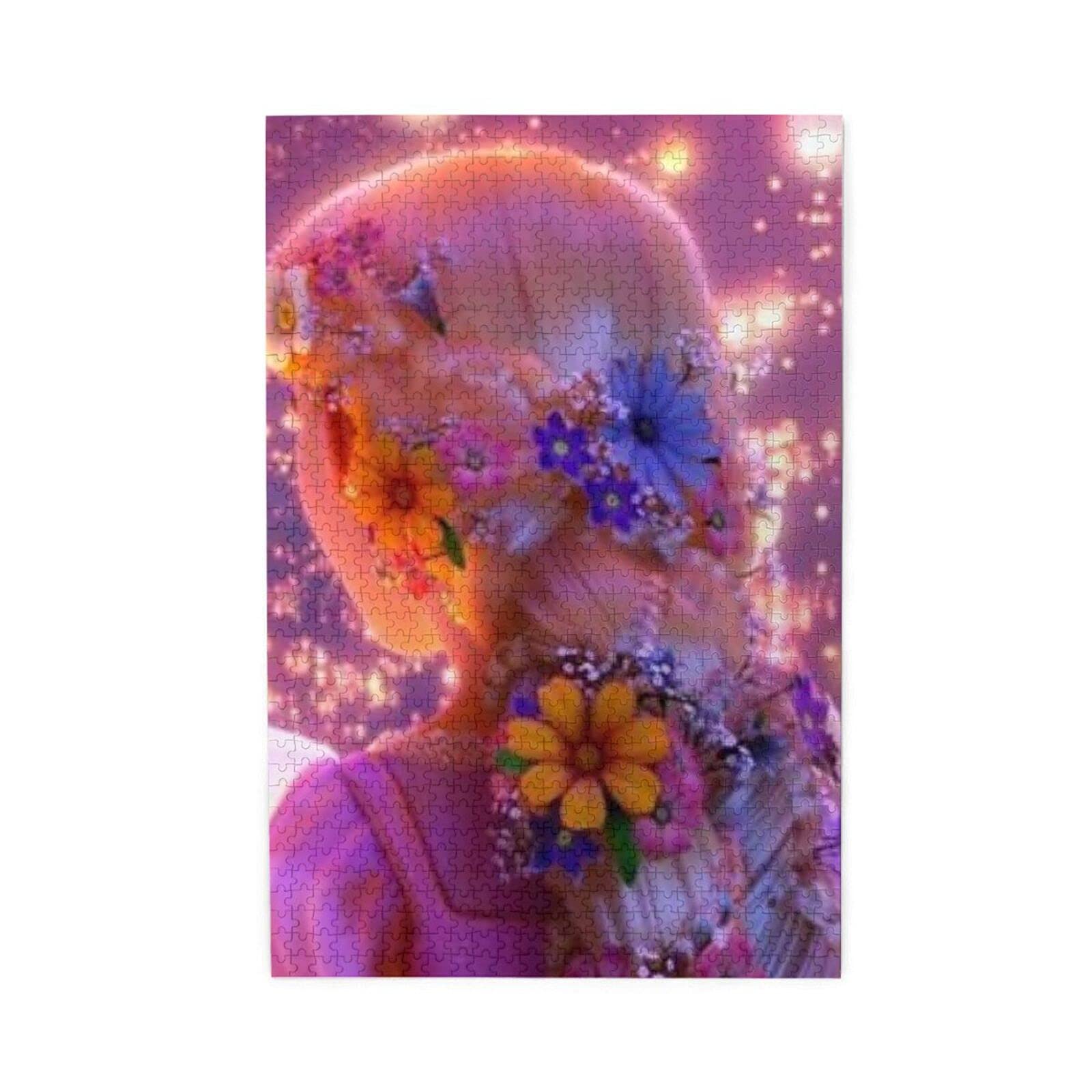 Amazon Co Jp ジグソーパズル 1塔の上のラプンツェル 1000ピース 大人用 木製ピース 親子パズル 玩具 初心者 誕生日 プレゼント おもちゃ