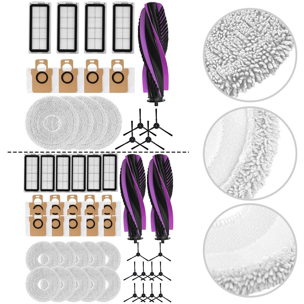 Per accessori per aspirapolvere per JONR per PRO per T5 per PRO, include spazzola laterale, filtro, mocio, sacchetto (B)